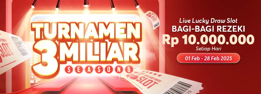 LIVE LUCKY DRAW SLOT BAGI–BAGI REZEKI SEASON 5